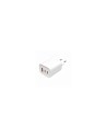 Leotec CARGADOR UNIVERSAL 65W GAN ULTRA SLIM 2 USB C PD+1 USB A BLANCO
