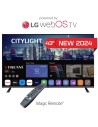 Televisor 43" STREAM SYSTEM Full HD  Smart Tv LG WEB OS+ Magic Remote