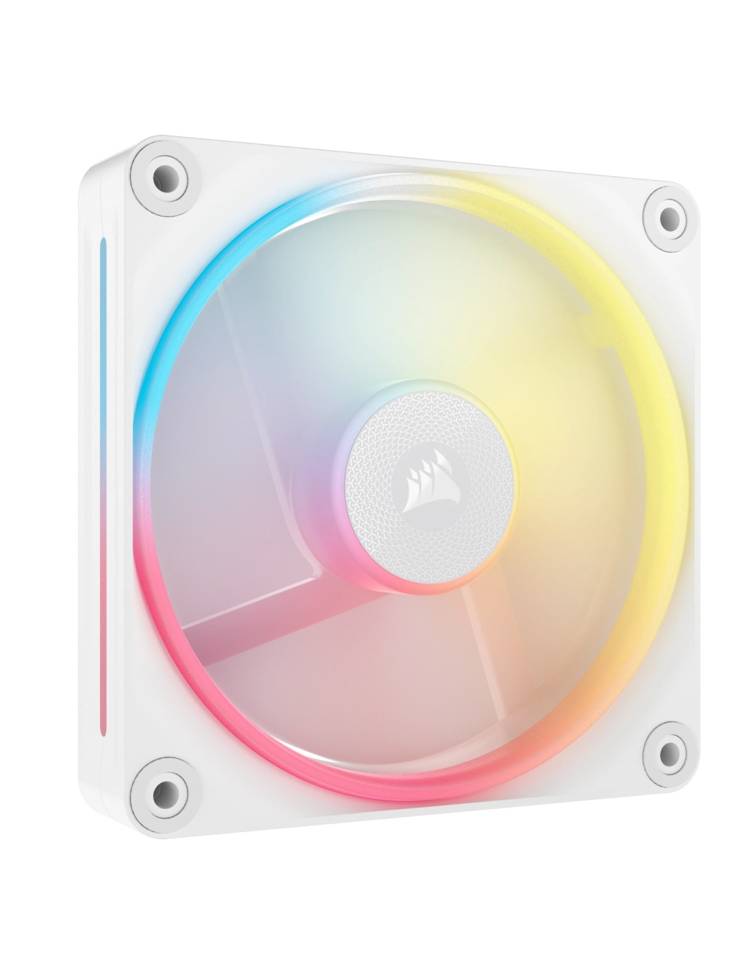 Corsair iCUE LINK LX120-R RGB Carcasa del ordenador Ventilador 12 cm Blanco 1 pieza(s)