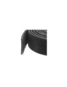 StarTech.com Gestionador de Cableado con Gancho y Bucle - Tiras de Gestión de Cables Autoadherentes - Bobina de 15.2m Negro