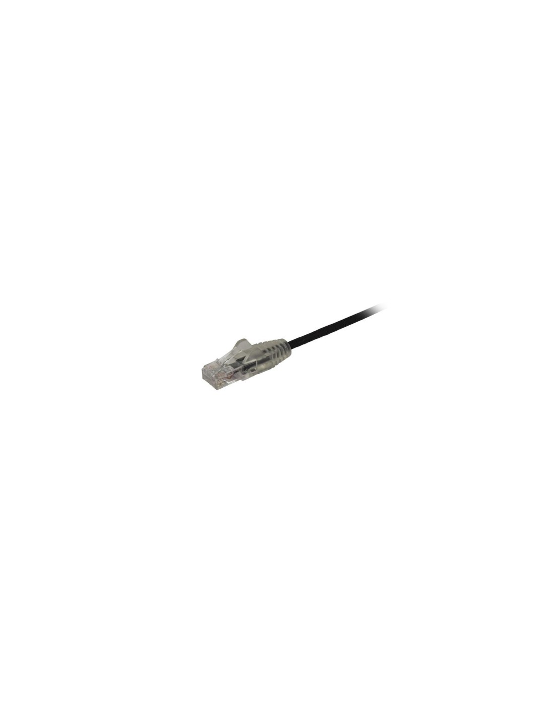 StarTech.com Cable de red CAT6 UTP Delgado con Conectores RJ45 sin Enganches - 3M Negro