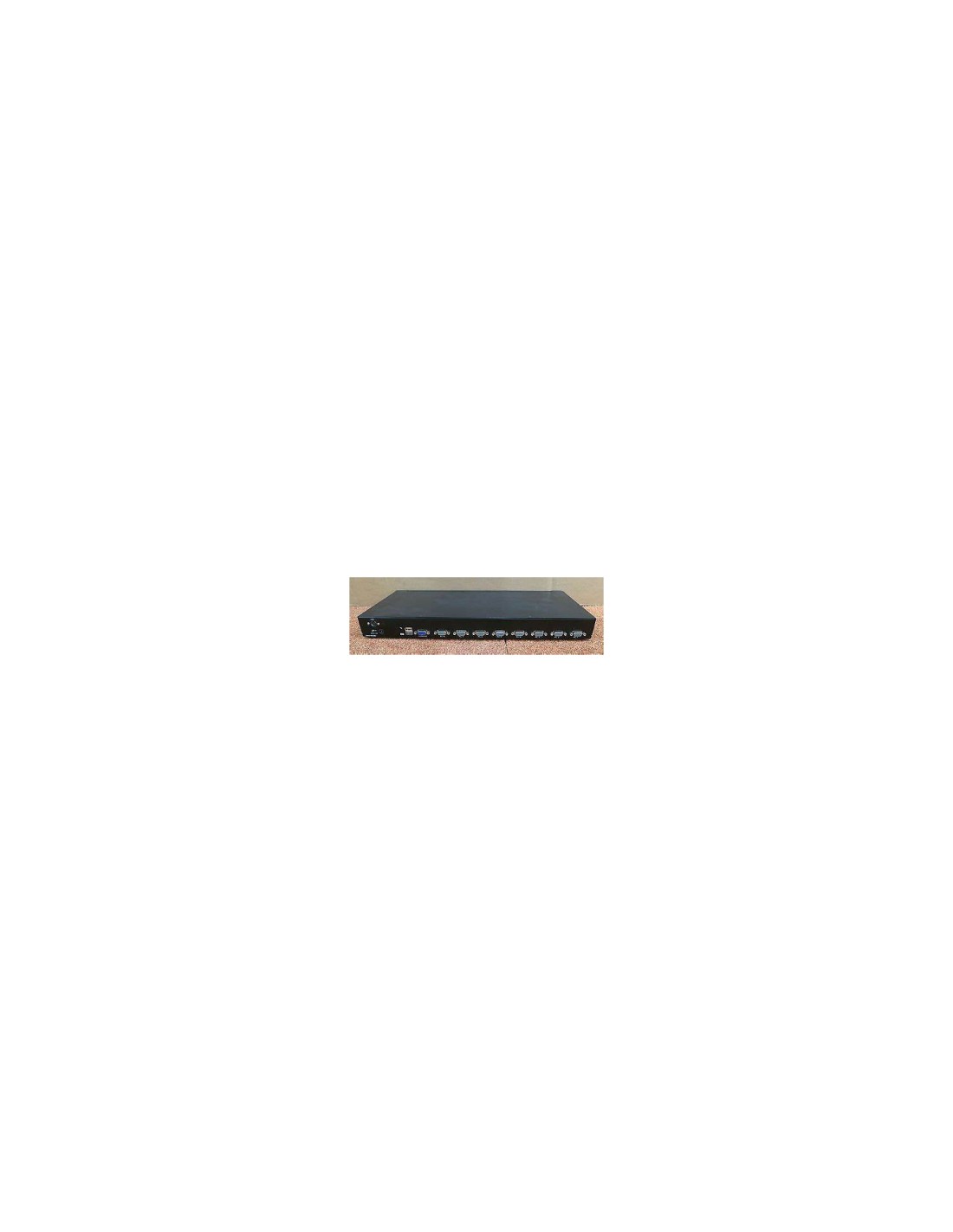 StarTech.com Conmutador Switch KVM 8 Puertos de VÍ­deo VGA HD15 USB 2.0 USB A - 1U Rack Estante