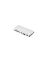 Digitus Base para portátil y replicador de puertos Alámbrico USB 3.2 Gen 2 (3.1 Gen 2) Type-C Plata