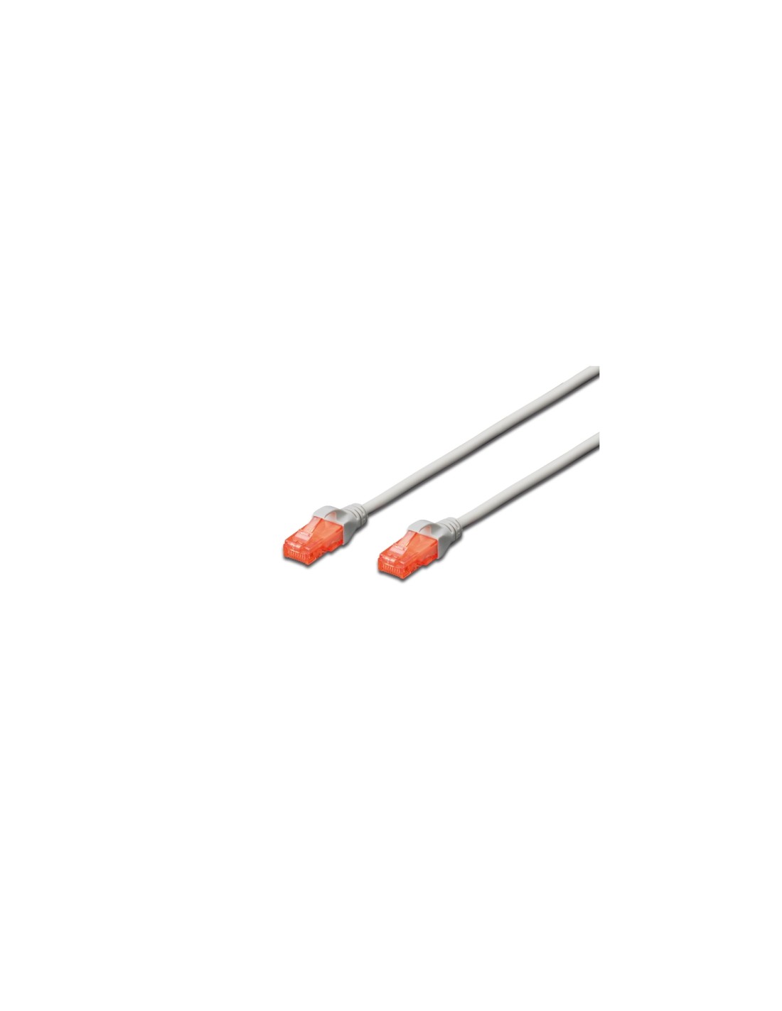 Digitus Latiguillo de red rj45 Cat6 U/UTP 1m gris