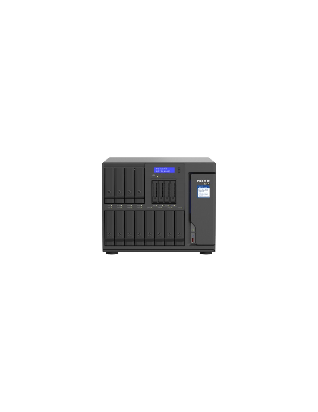 QNAP TVS-h1688X NAS Torre Ethernet Negro W-1250