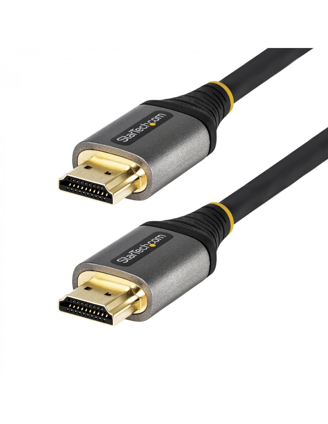 StarTech.com Cable de 0,5m HDMI 2.0 con Certificación Premium - Cable HDMI de Alta Velocidad con Ethernet Ultra HD 4K 60Hz - HDR