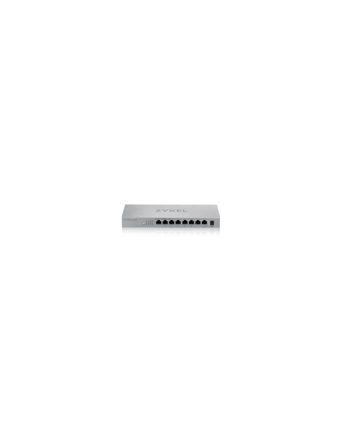 Zyxel MG-108 No administrado 2.5G Ethernet (100/1000/2500) Acero