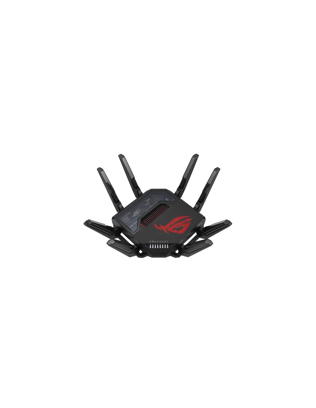 ASUS ROG Rapture GT-BE98 router inalámbrico 10 Gigabit Ethernet Quad-band (2.4 GHz / 5 GHz-1 / 5 GHz-2 / 6 GHz) Negro