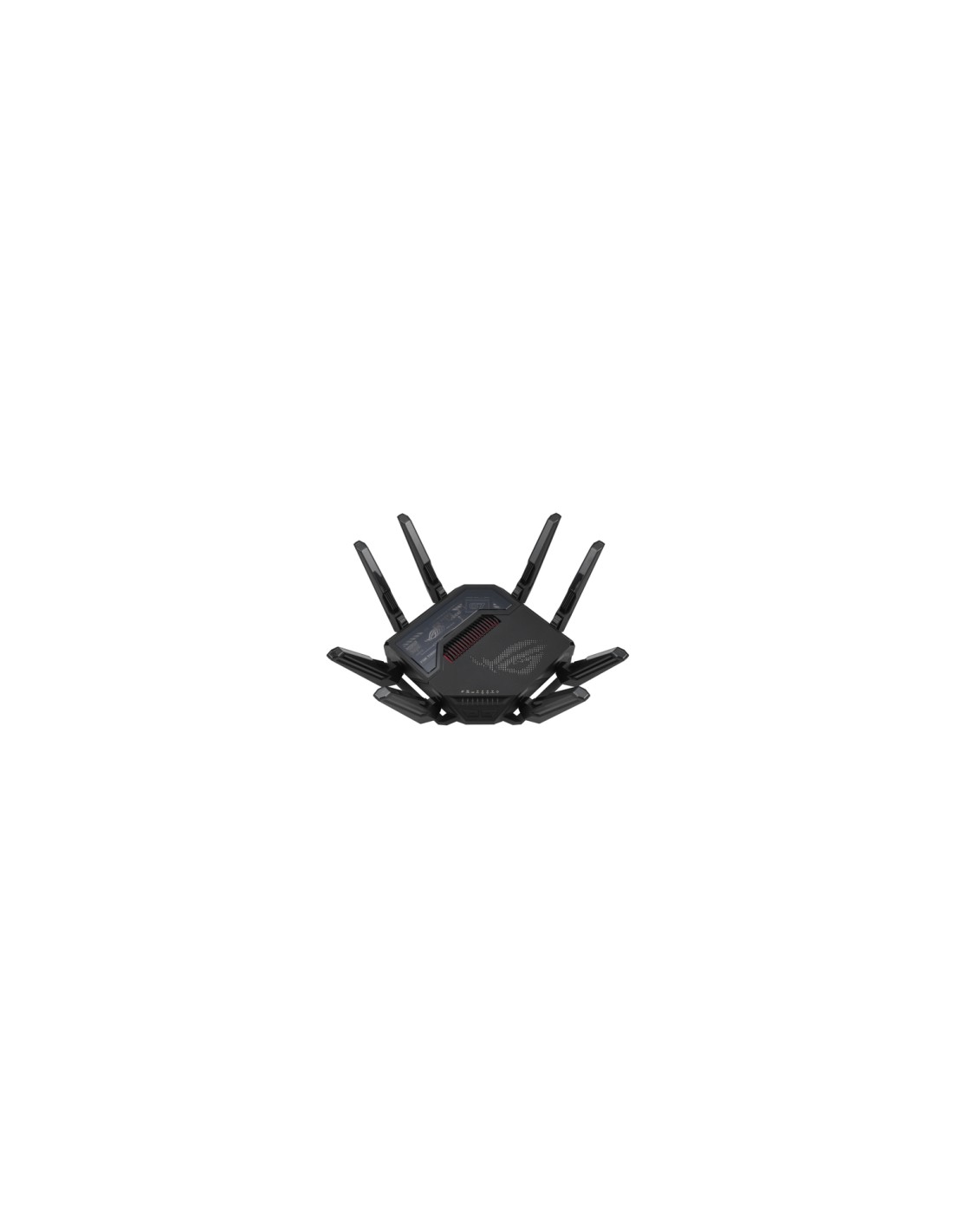 ASUS ROG Rapture GT-BE98 router inalámbrico 10 Gigabit Ethernet Quad-band (2.4 GHz / 5 GHz-1 / 5 GHz-2 / 6 GHz) Negro