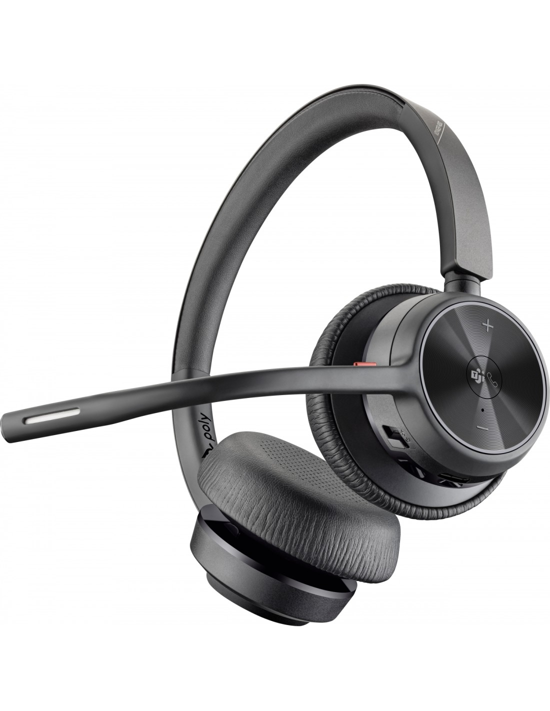 POLY Auricular VOYAGER 4320-M certificado para Microsoft Teams con USB-C