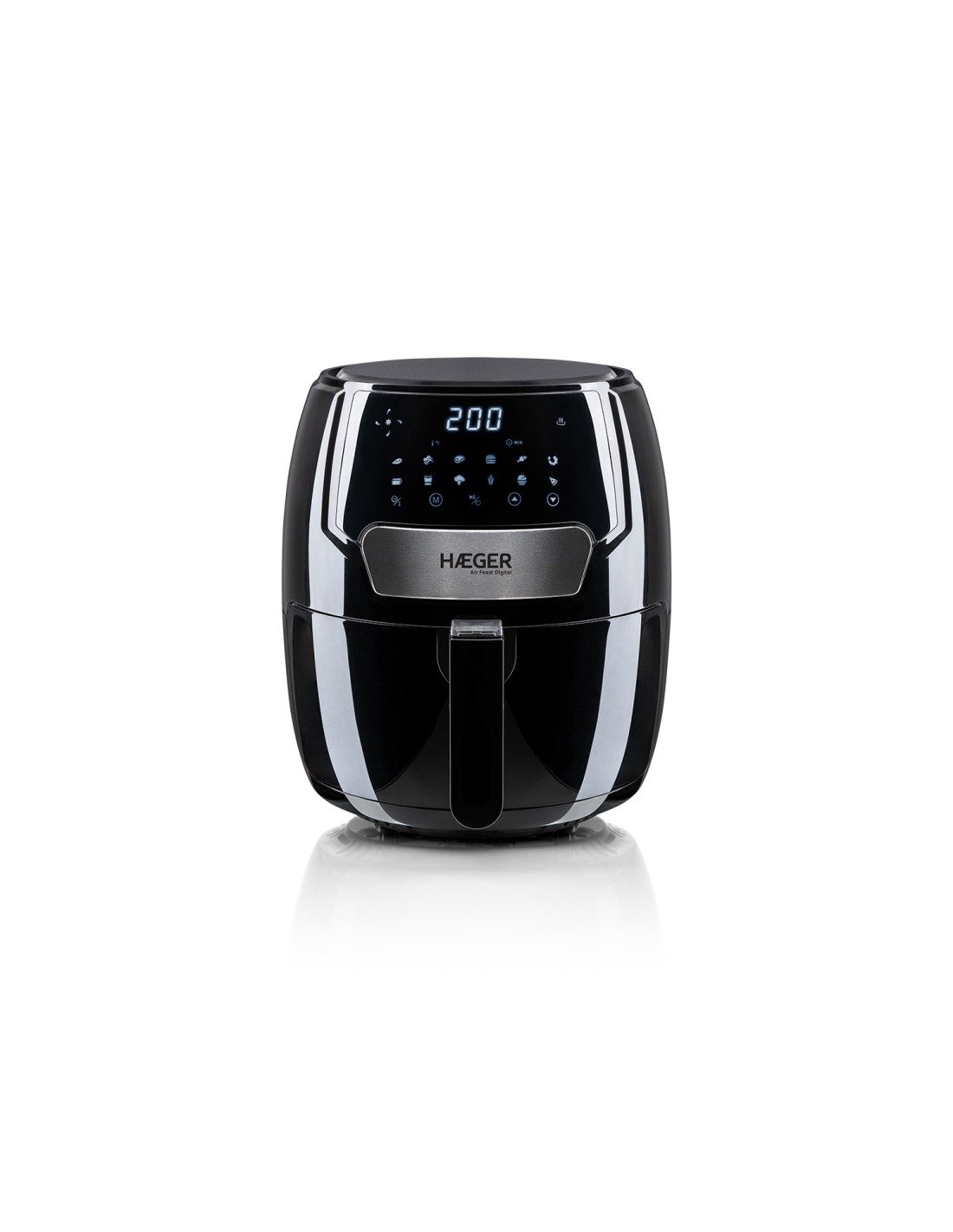 Haeger AF-D37.003A freidora Negro