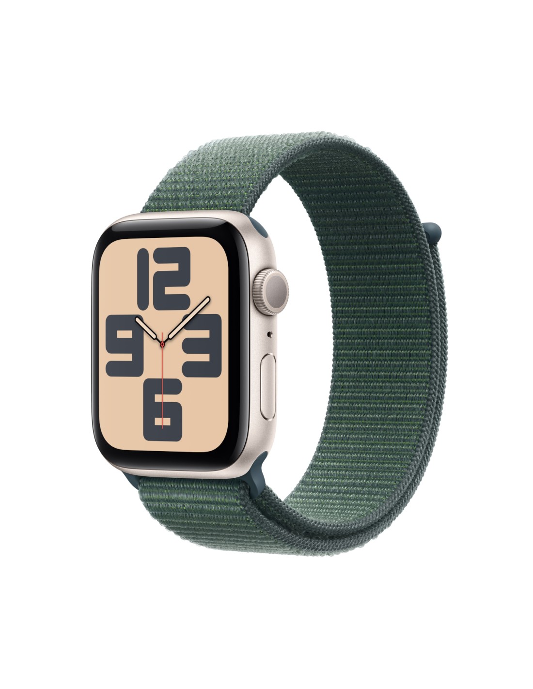 Apple Watch SE OLED 44 mm Digital 368 x 448 Pixeles Pantalla táctil Beige Wifi GPS (satélite)
