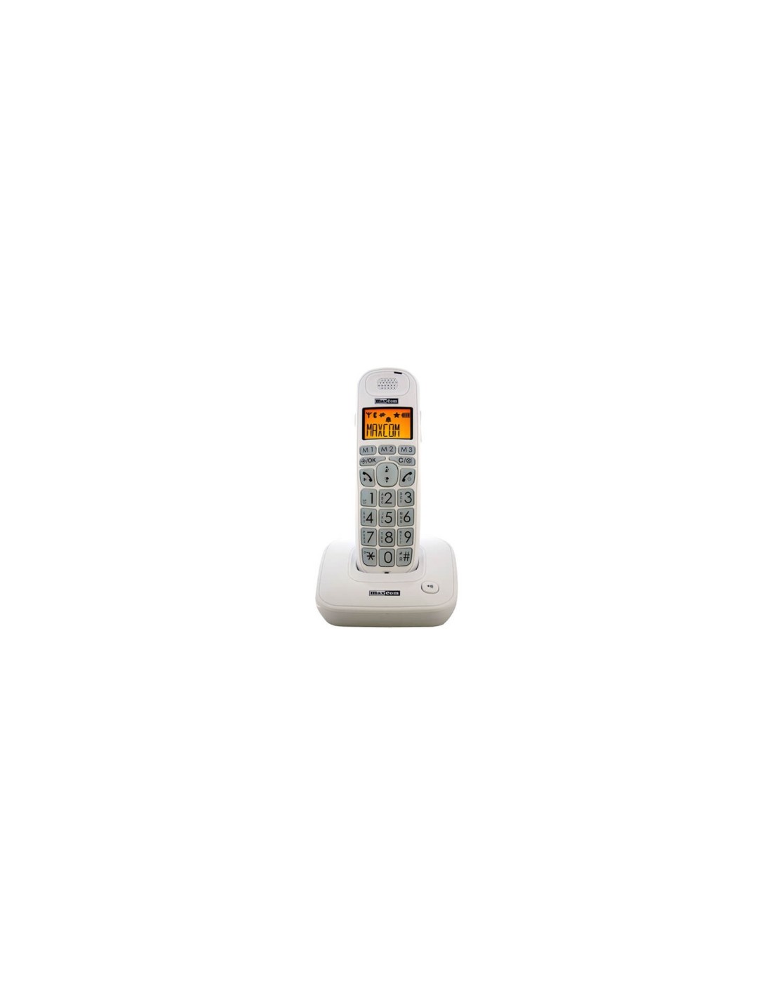 MAXCOM TELEFONO FIJO DEC MC6800 WHITE