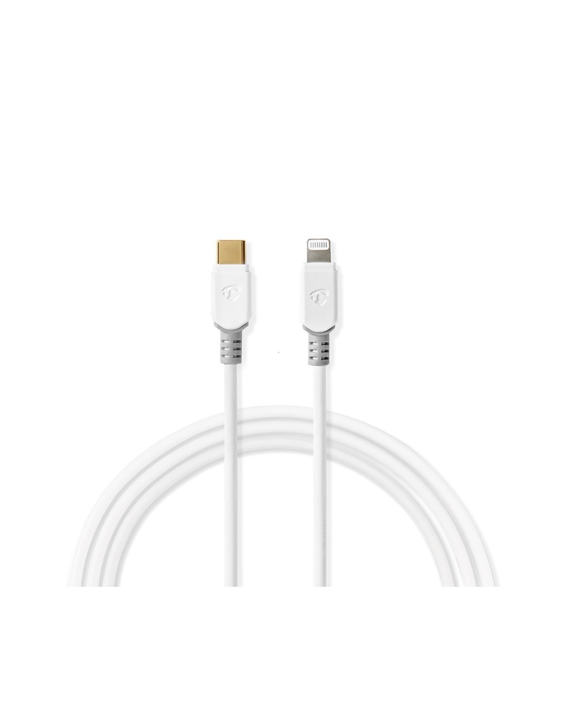 NEDIS CABLE USB | APPLE LIGHTNING | LIGHTNING DE APPLE 8-PIN | USB TYPE-C &trade MACHO | ORO | 2.00 M
