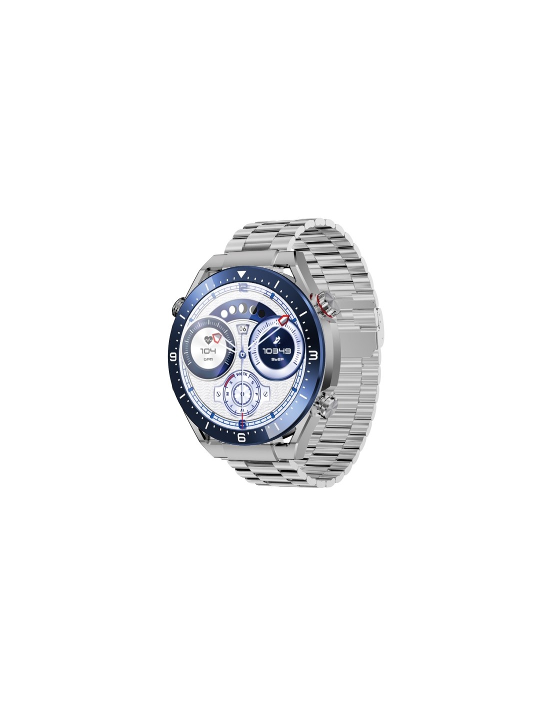 MaxCom Ecowatch1 3,86 cm (1.52") 51 mm Digital 360 x 360 Pixeles Plata