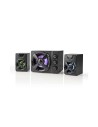 Nedis GSPR31021BK altavoz De 2 vías Negro Alámbrico 11 W
