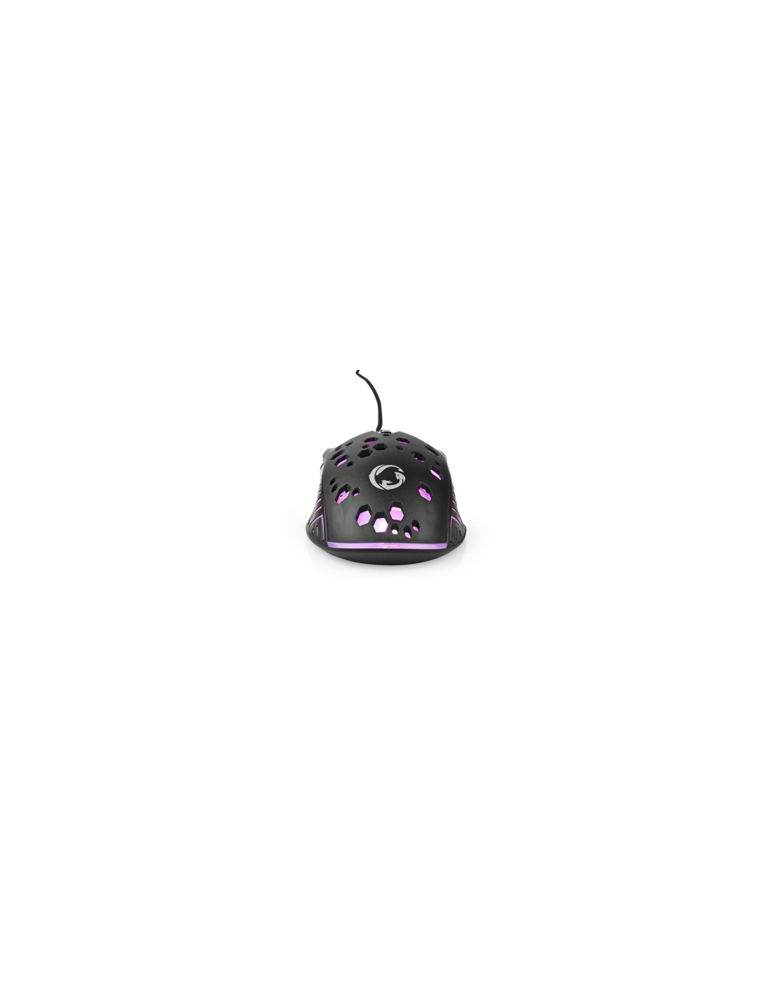 Nedis GMWD410BK ratón mano derecha USB tipo A Óptico 7200 DPI