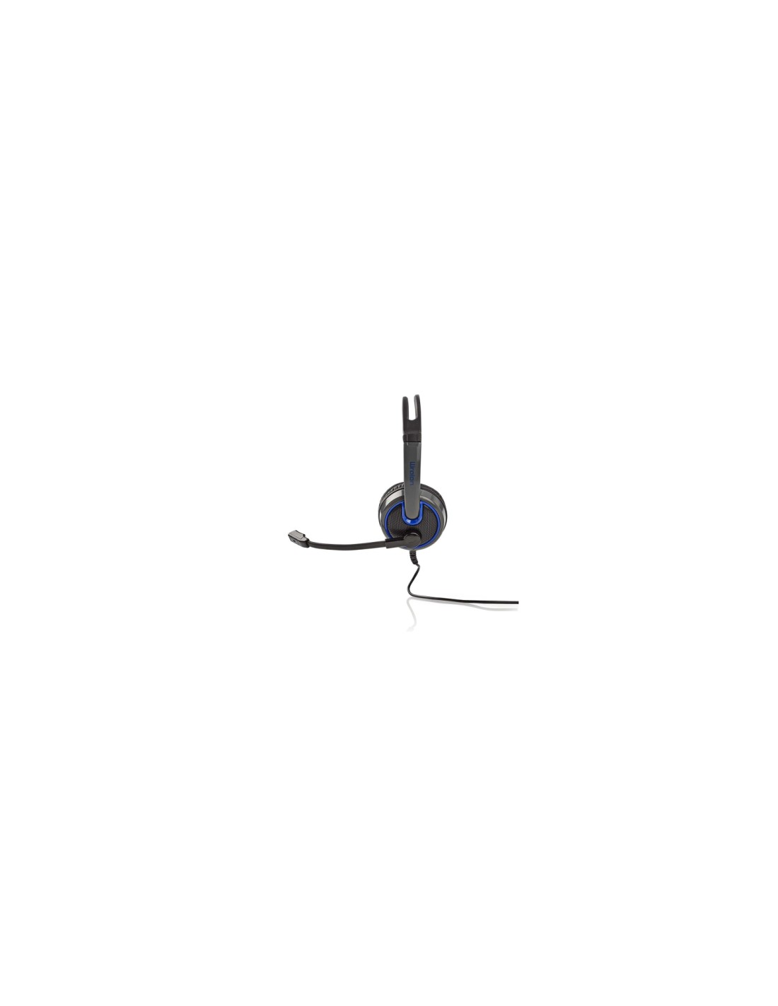Nedis GHST200BK auricular y casco Auriculares Alámbrico Diadema Juego Negro