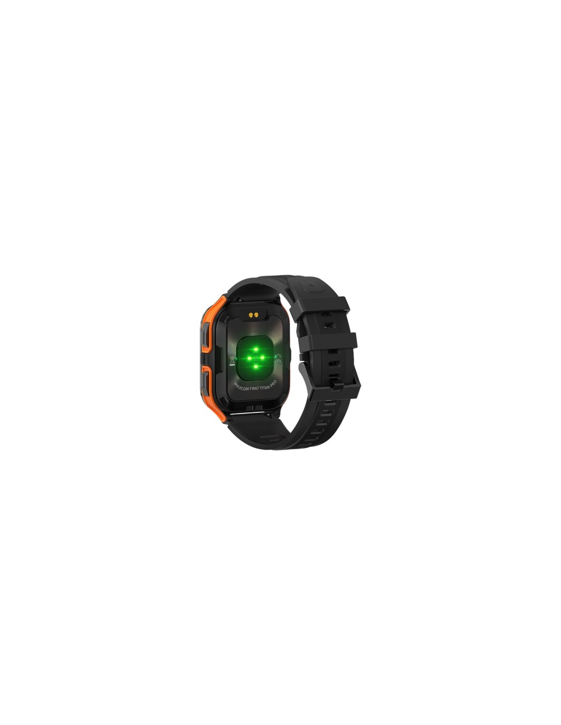 MaxCom FW67 TITAN PRO Negro Naranja Smartwatch