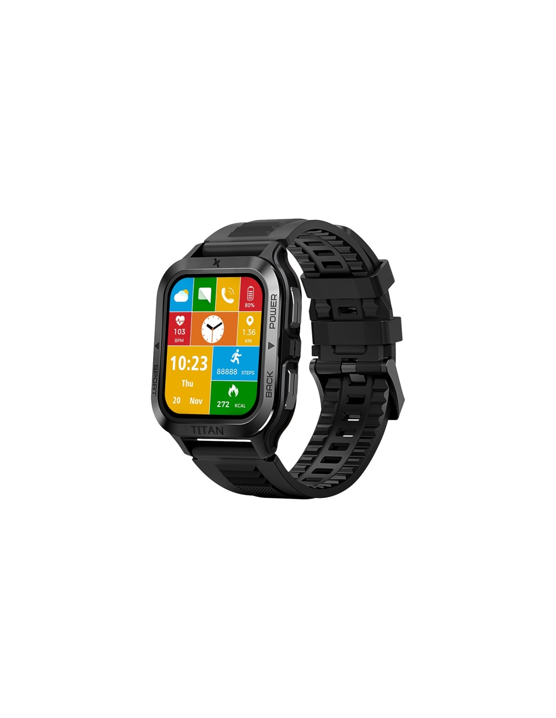 MaxCom FW67 TITAN PRO Negro Smartwatch