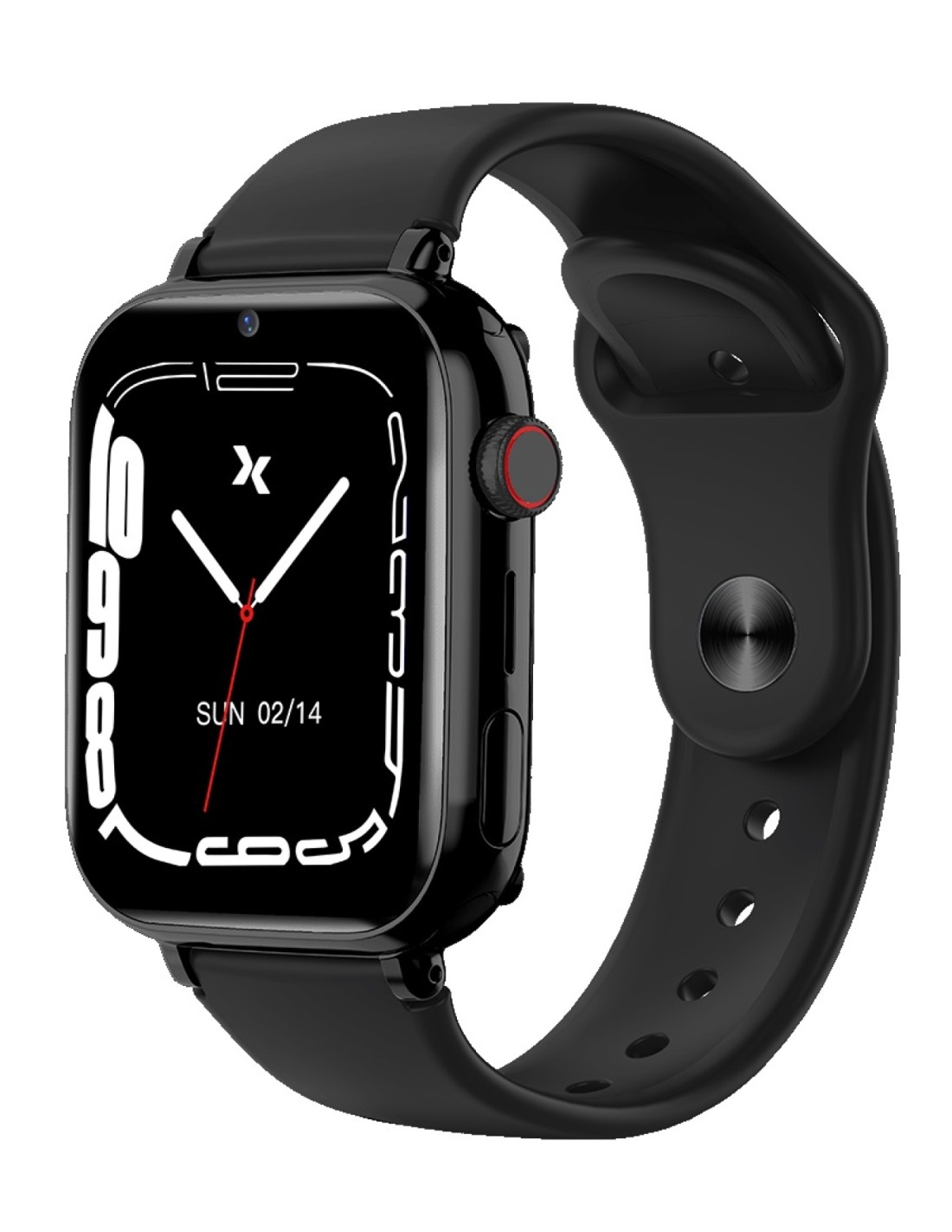 MaxCom FW59 4G Black 4,7 cm (1.85") Niños IPS Digital 240 x 280 Pixeles Pantalla táctil Negro GPS (satélite)
