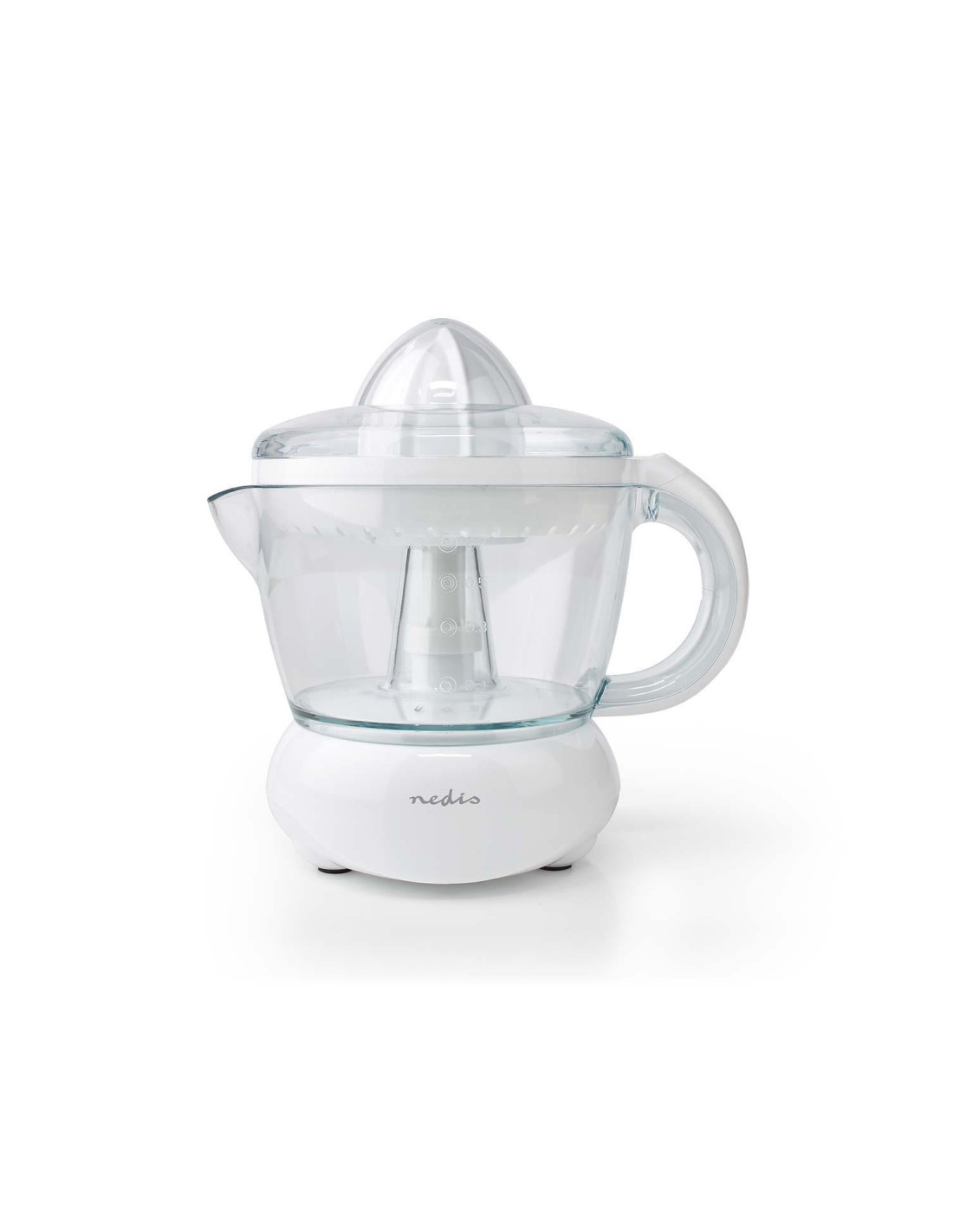 Nedis KAJC100CWT prensa de cítricos eléctricos 0,7 L 25 W Blanco