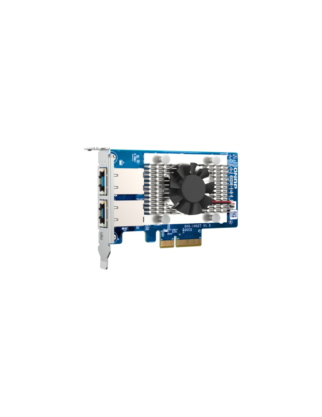 QNAP QXG-10G2T adaptador y tarjeta de red Interno Ethernet 10000 Mbit/s