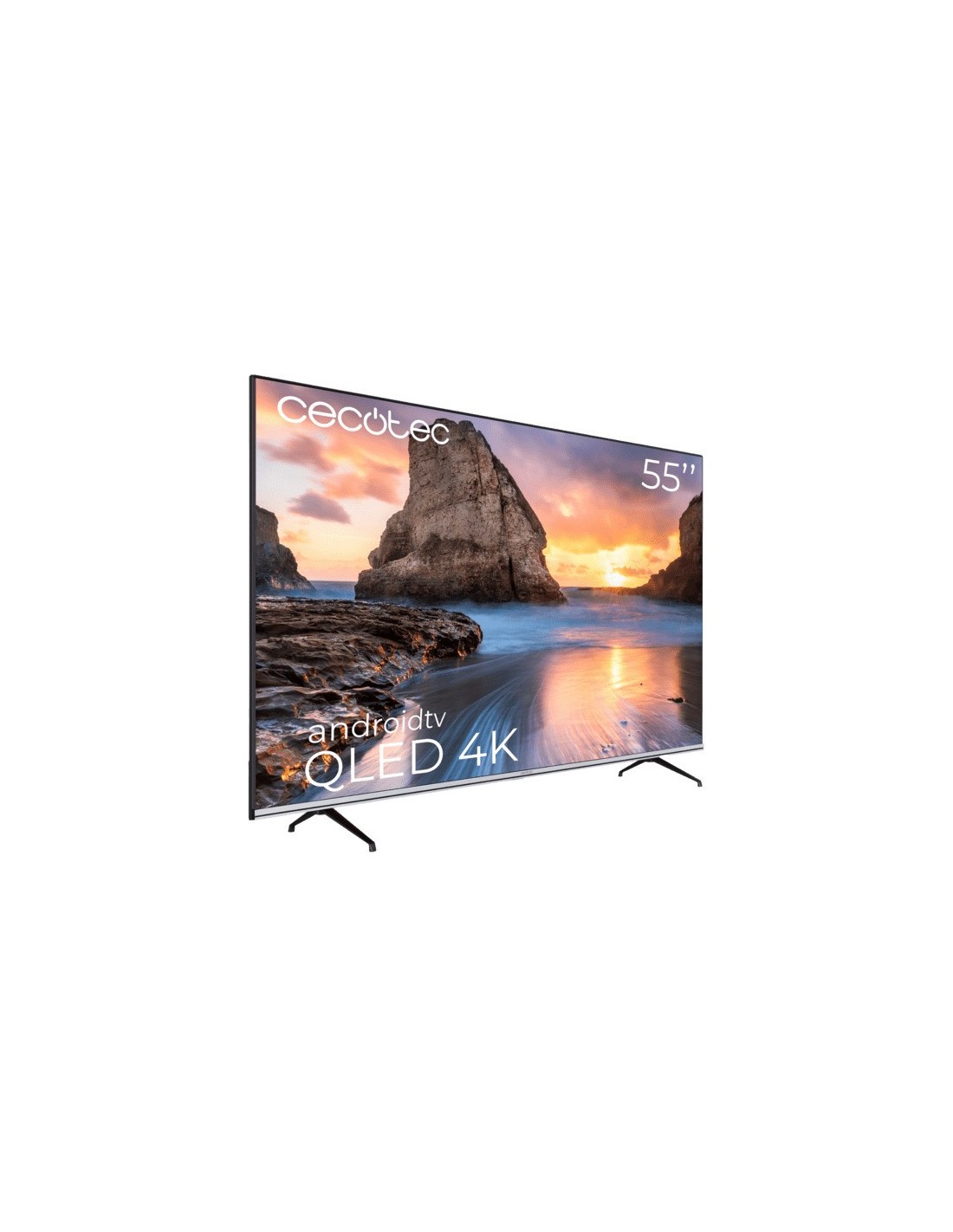 TELEVISOR QLED CECOTEC 55 UHD 4K SMART TV ANDROID WIFI BLUETOOTH DOLBY