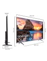 TELEVISOR QLED CECOTEC 55 UHD 4K SMART TV ANDROID WIFI BLUETOOTH DOLBY