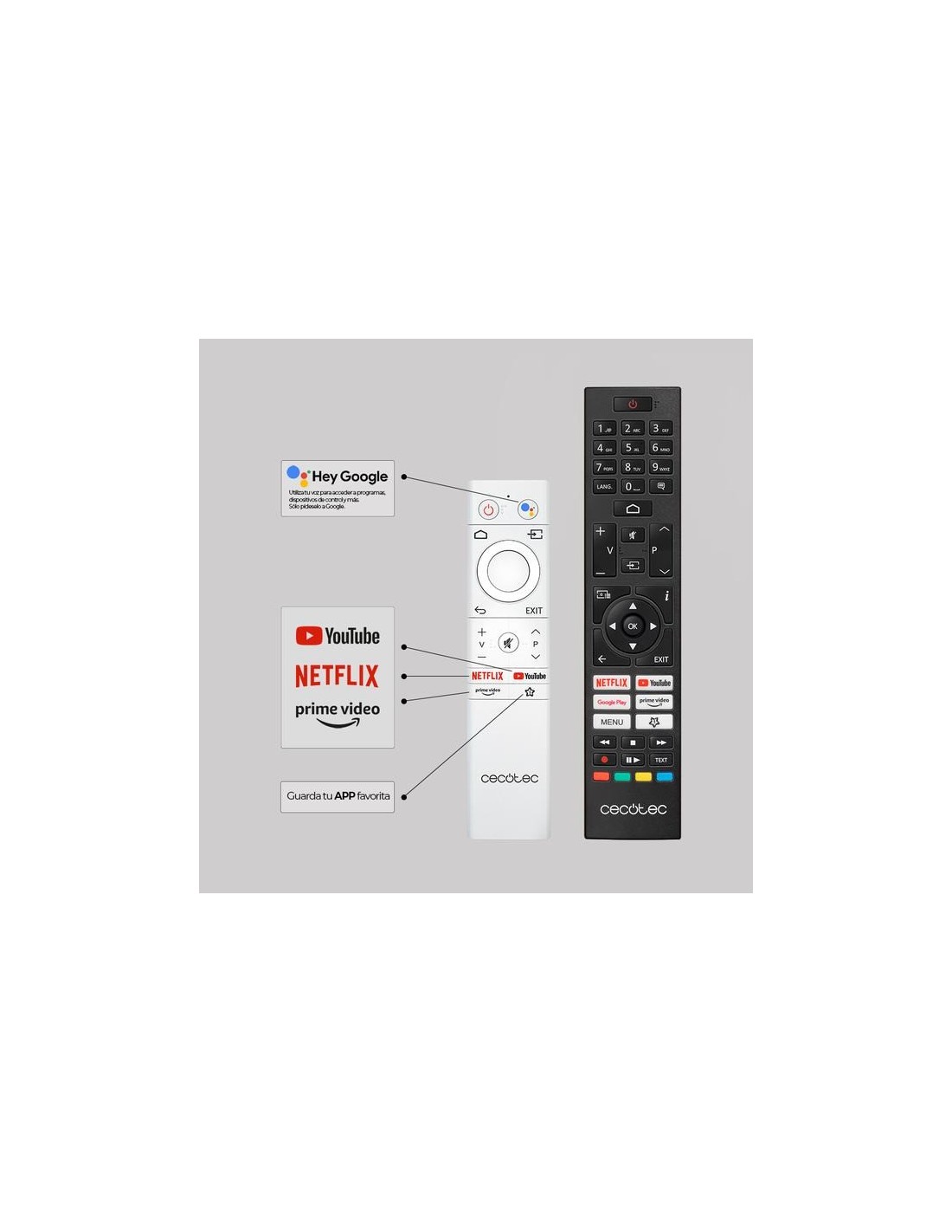 TELEVISOR QLED CECOTEC 55 UHD 4K SMART TV ANDROID WIFI BLUETOOTH DOLBY