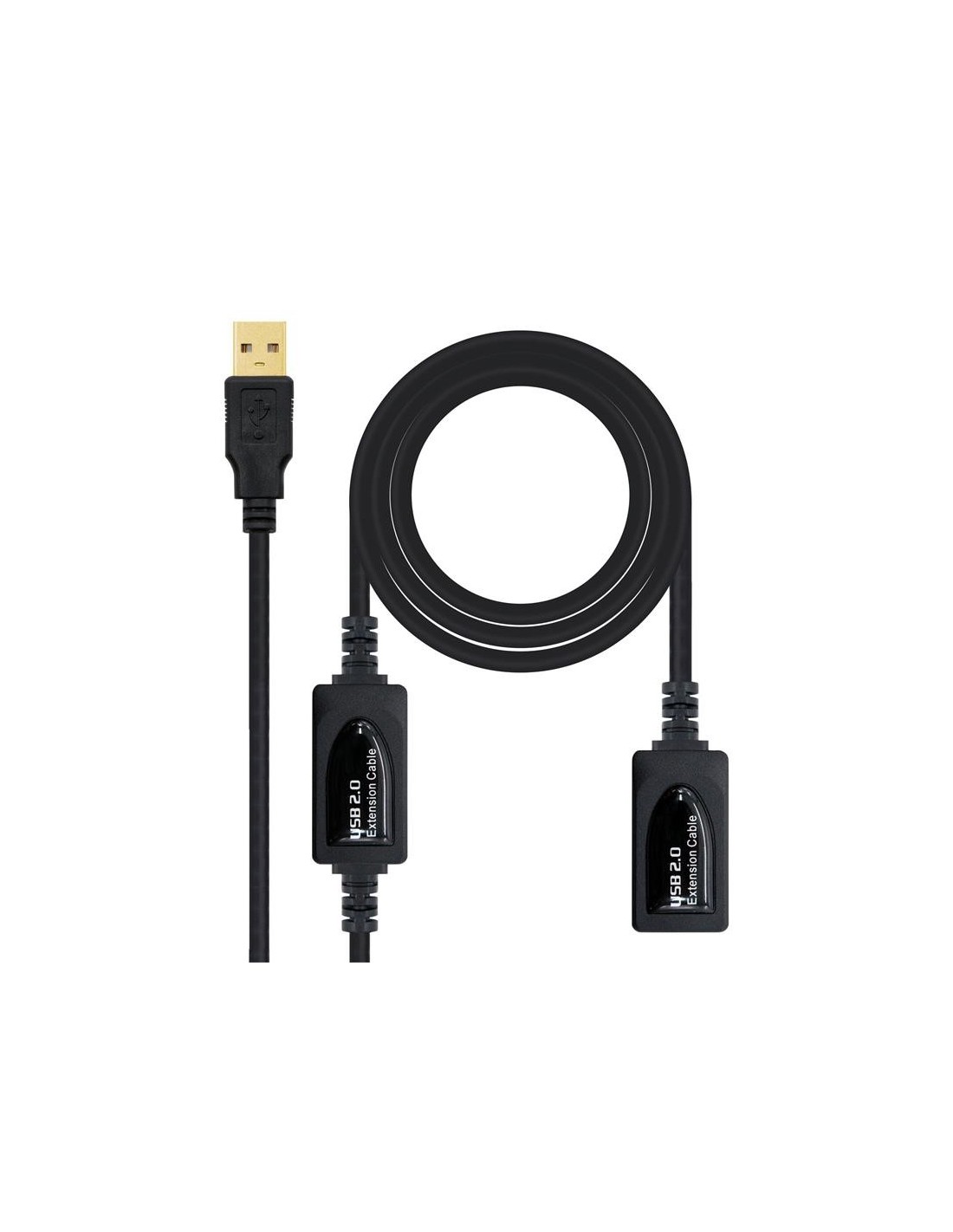 CABLE USB ALARGADOR AM/AH 10M AMPLIFICADOR NANOCABLE