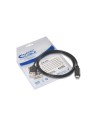 CABLE USB 3A TIPO USB-CM-AM NEGRO 0.5M NANOCABLE