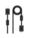 CABLE SVGA NANOCABLE HDB15M/HDB15M 10M 2 FERRITAS