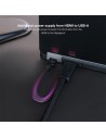 CABLE CONVERSOR NANOCABLE HDMI A DISPLAYPORT 1.8M BLACK