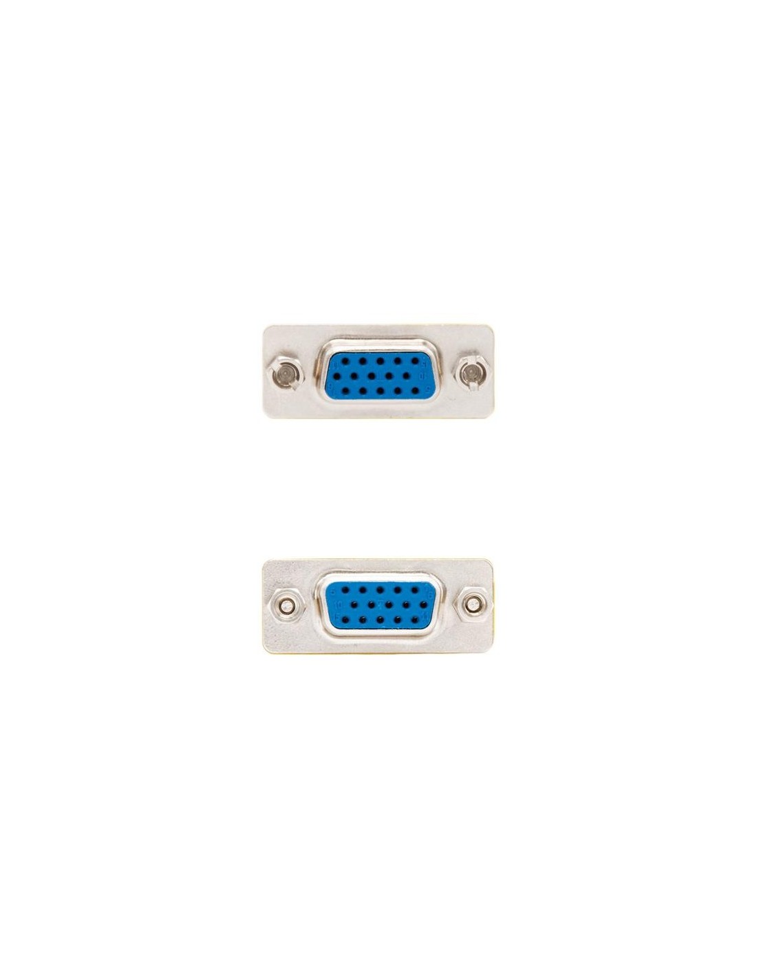 ADAPTADOR NANOCABLE VGA HDB15/H-HDB15/H