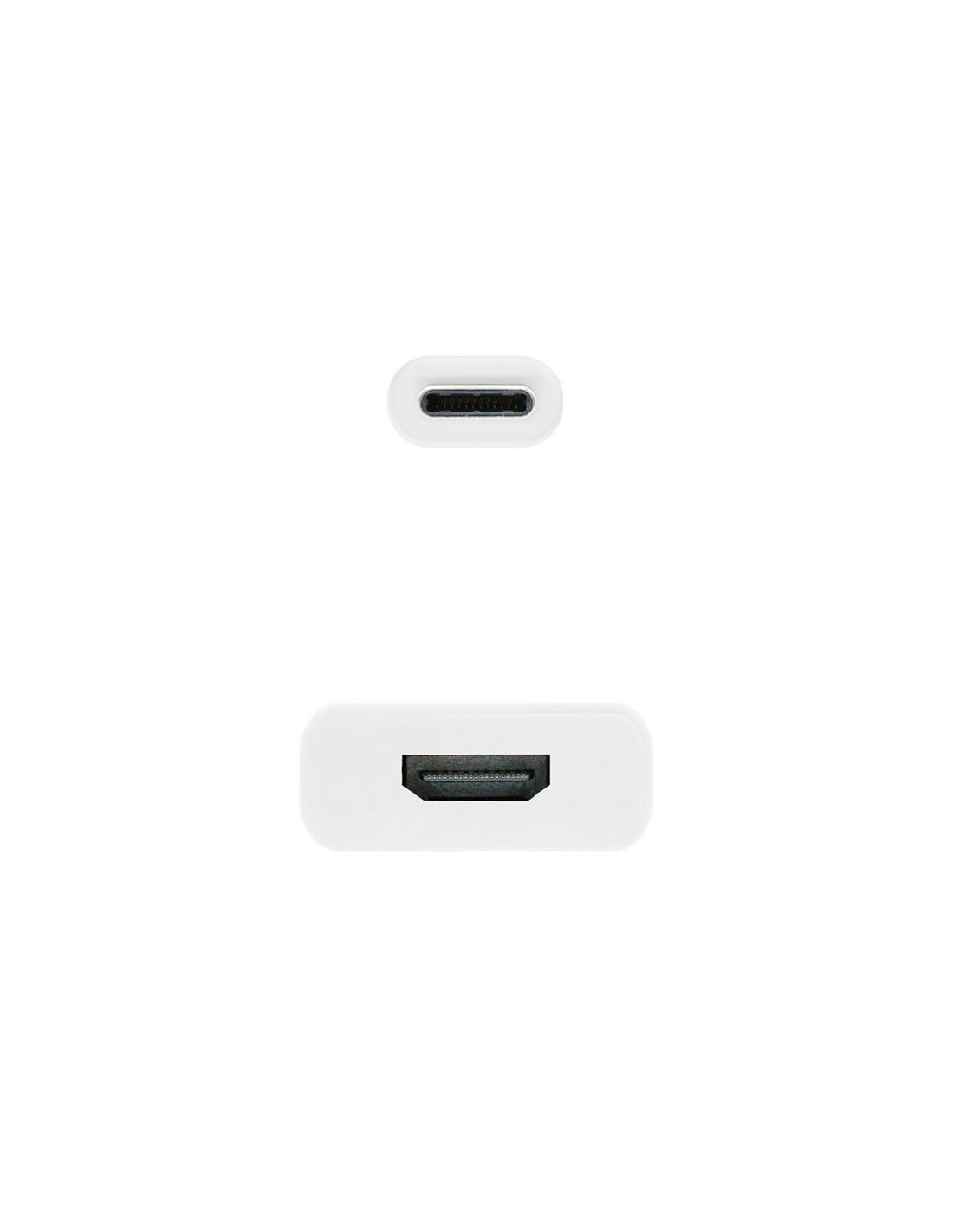 CABLE CONVERSOR NANOCABLE THUNDERBOLT USB-C C A HDMI 15CM WHITE