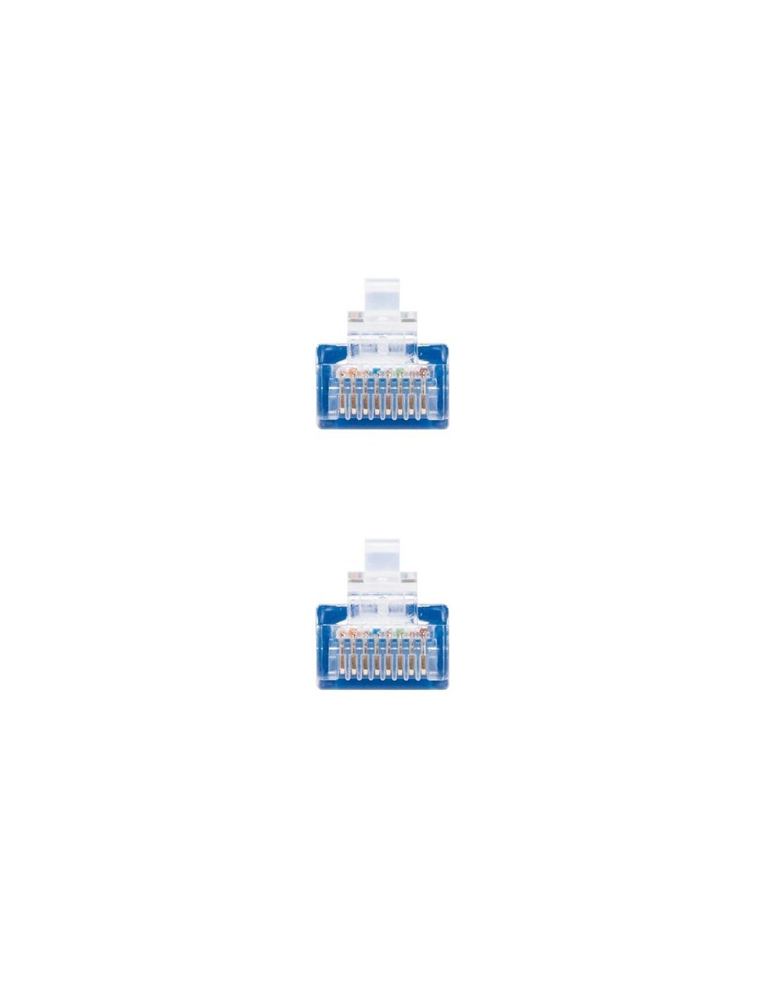 CABLE DE RED CAT.6 UTP 1M NANOCABLE BLUE