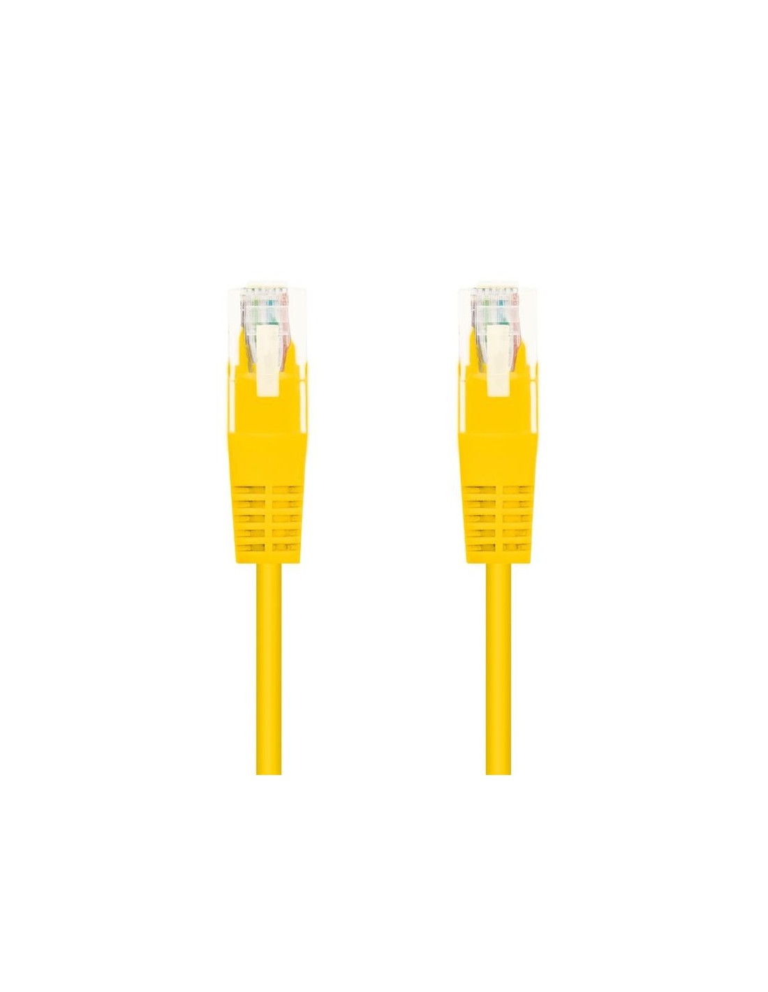 CABLE DE RED CAT.6 UTP 1M NANOCABLE YELLOW