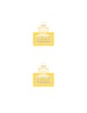 CABLE DE RED CAT.6 UTP 1M NANOCABLE YELLOW