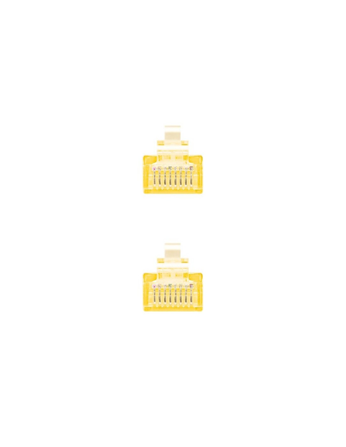 CABLE DE RED CAT.6 UTP 1M NANOCABLE YELLOW