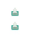 CABLE DE RED CAT.6 UTP FLEX 2M NANOCABLE GREEN