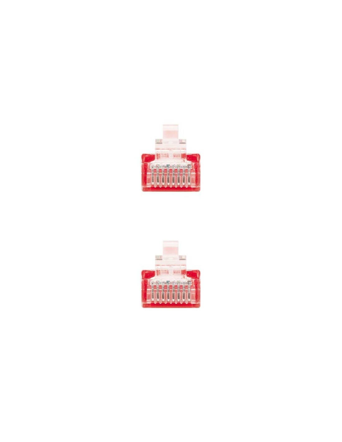 CABLE DE RED CAT.6 UTP FLEX 2M NANOCABLE RED