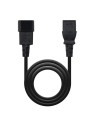 CABLE ALIMENTACION IEC C13/H - IEC C14/M 3M