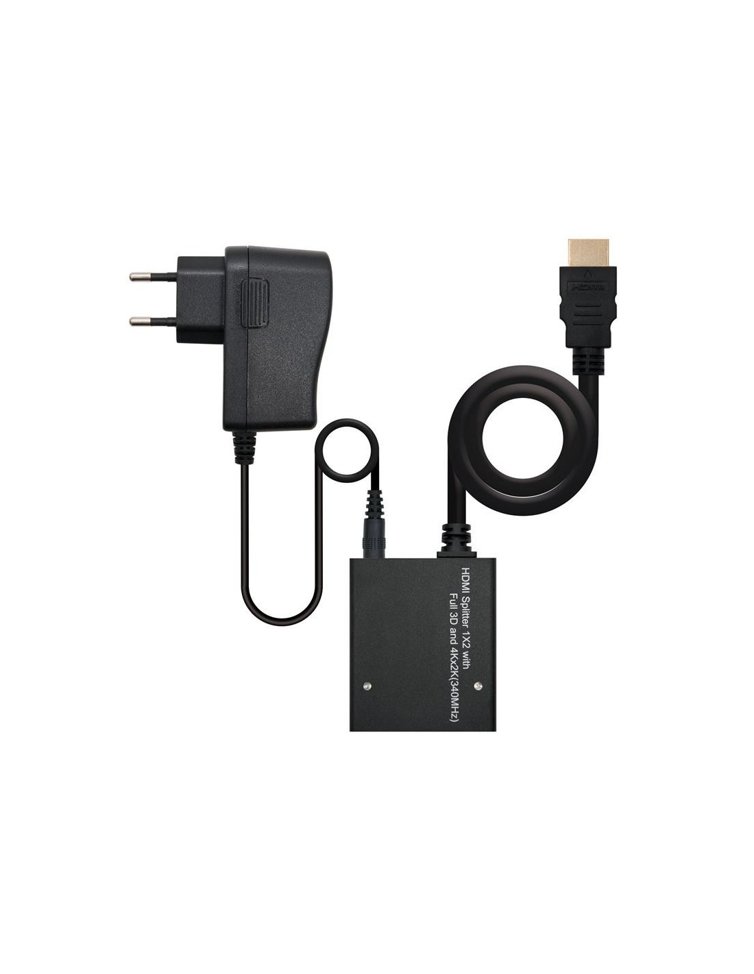 CONMUTADOR DUPLICADOR HDMI NANOCABLE 2 CONECTORES