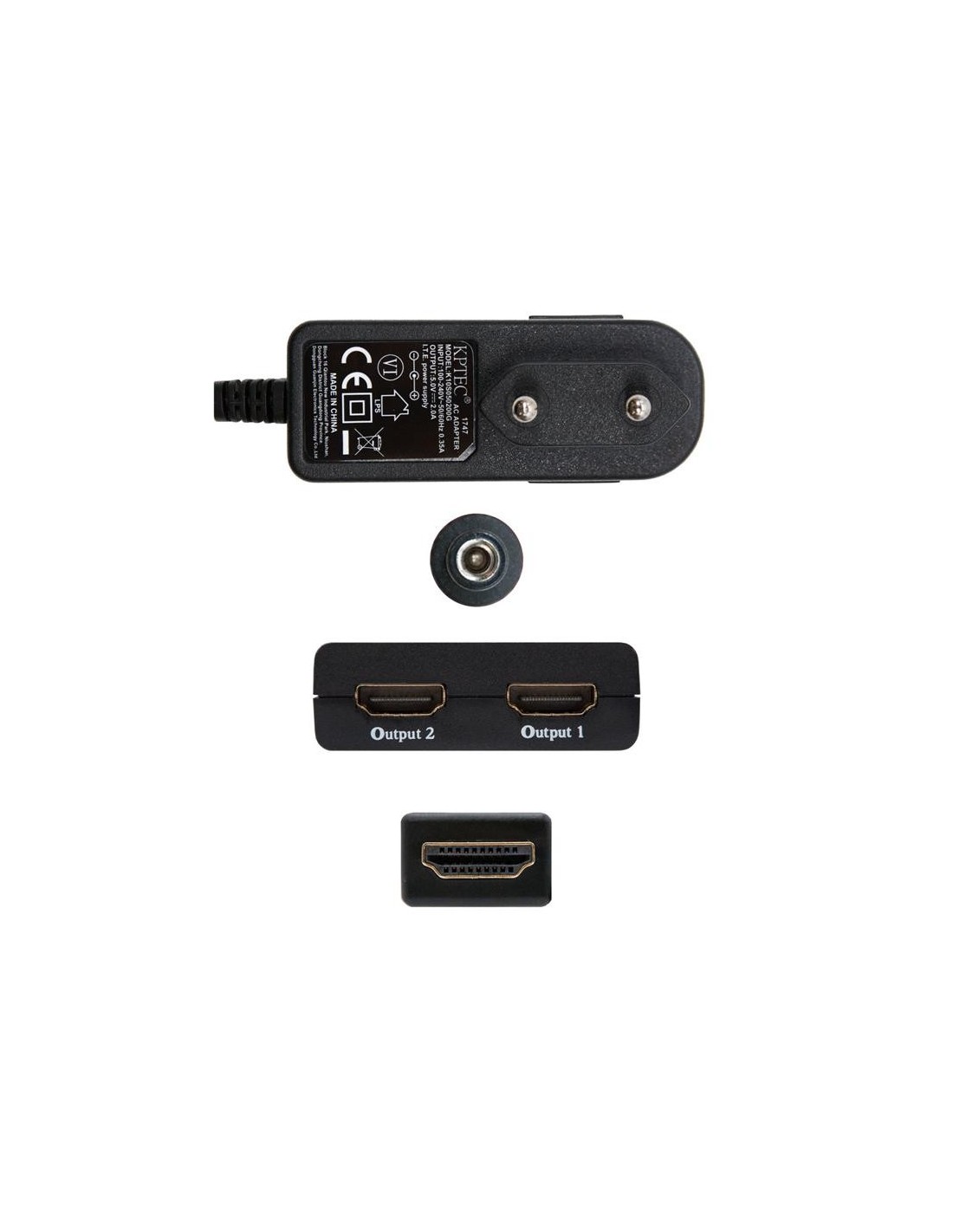 CONMUTADOR DUPLICADOR HDMI NANOCABLE 2 CONECTORES