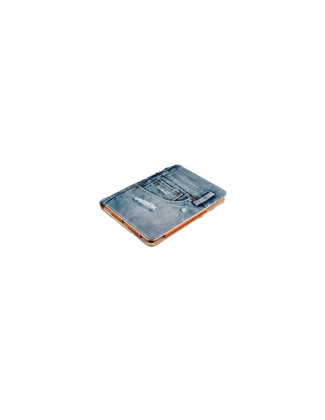 FUNDA RIGIDA TRUST STAND PARA IPAD MINI JEANS