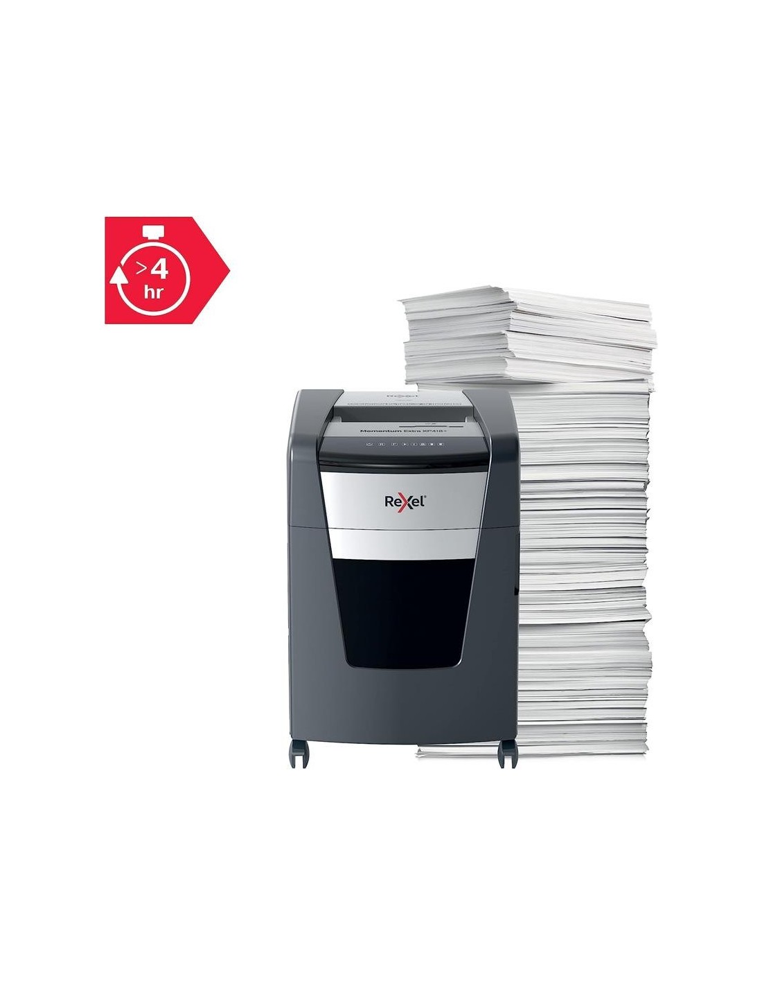 DESTRUCTORA REXEL MOMENTUM EXTRA XP418+ CORTE PARTICULAS