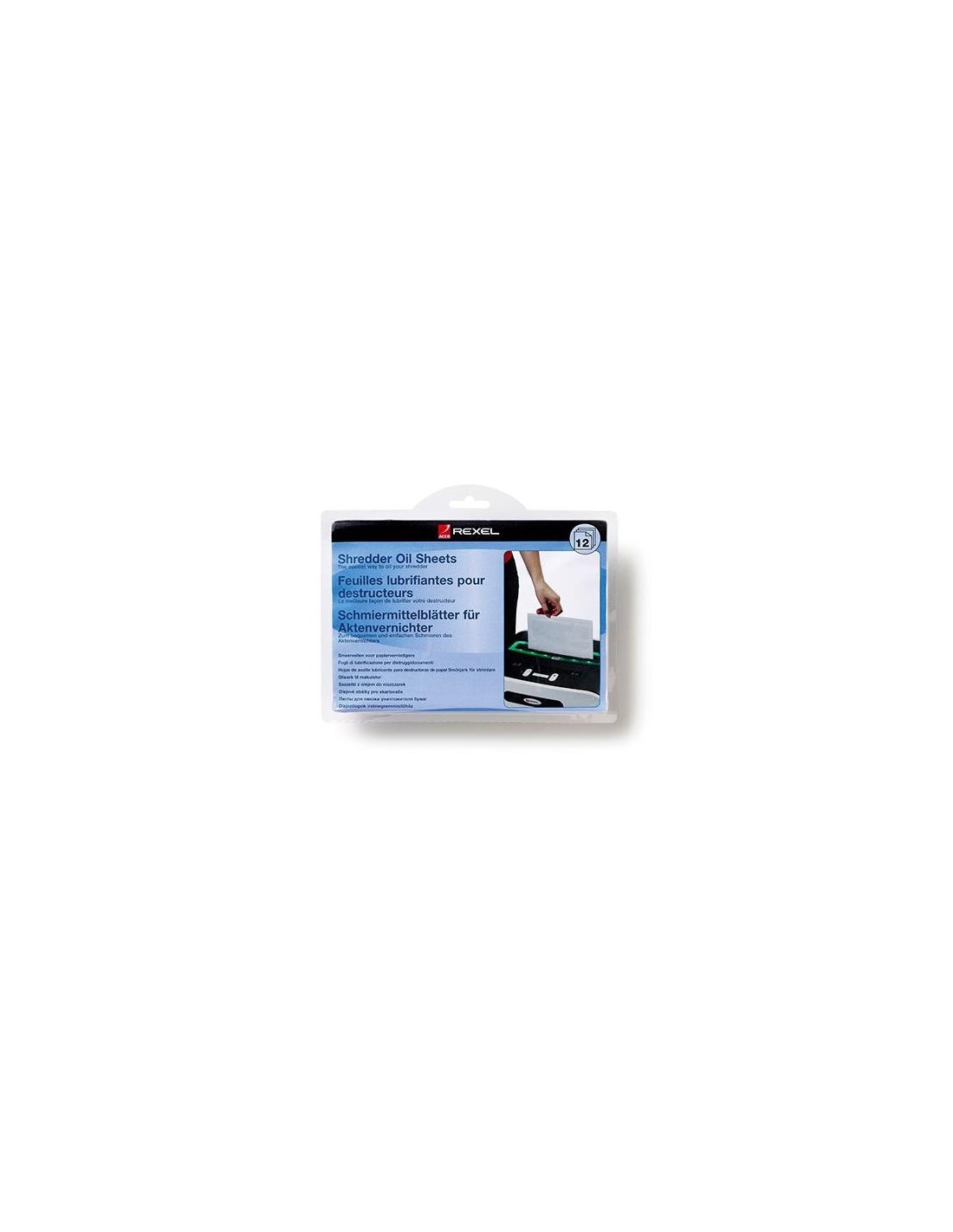 PAPEL LUBRICANTE REXEL PACK 12 UNIDADES