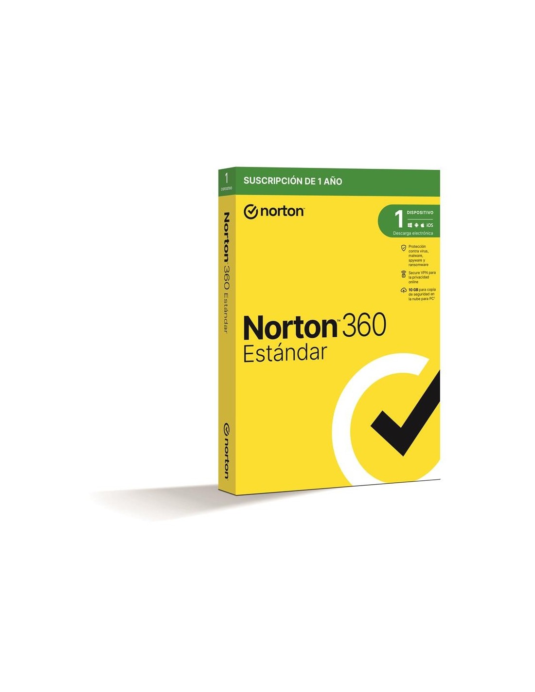 NORTON 360 STANDARD 10GB ES 1 USER 1 DEVICE 1 AÑO L. ELECTRONICA