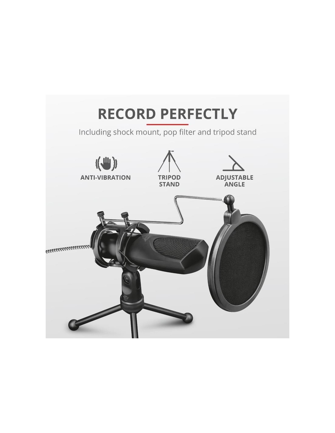 MICROFONO TRUST GXT 232 MANTIS STREAMING USB